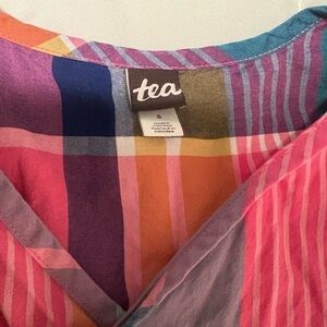 Tea Collection Multicolor Striped Kids Dress